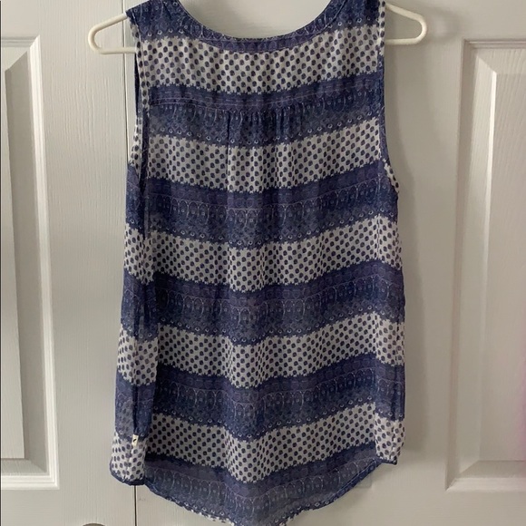 polyester tank top blouse - Picture 2 of 4